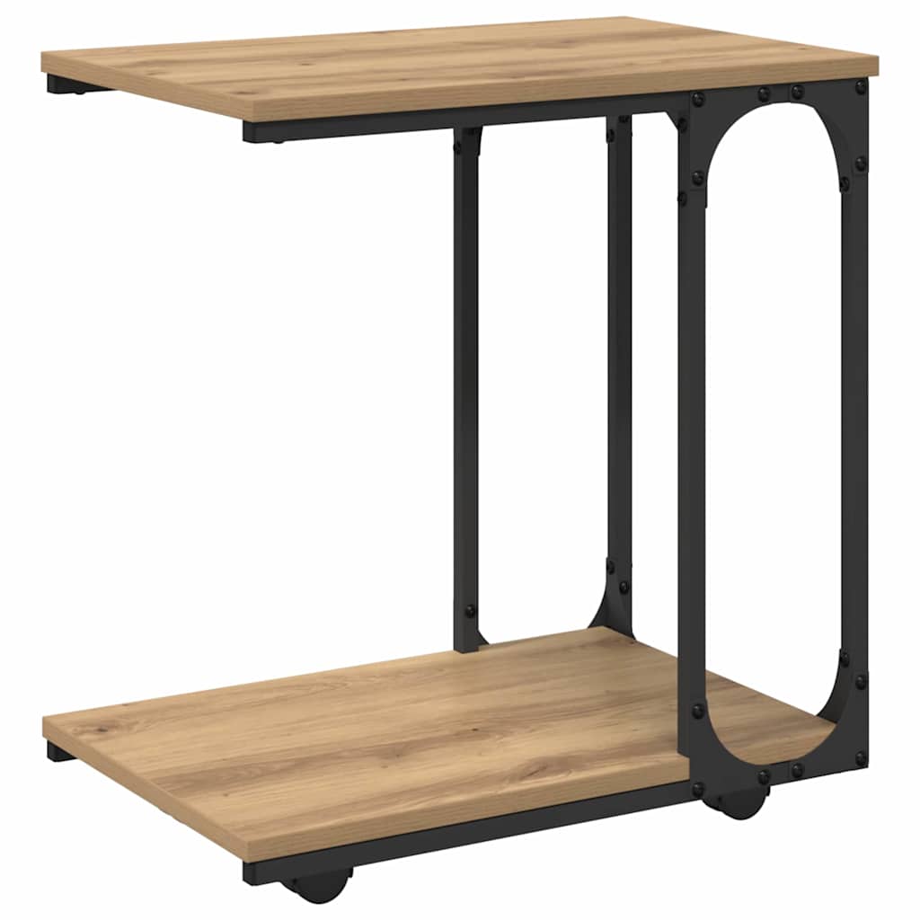 Bocni stol Umjetnički hrast 50 x 35 x 55.5 cm Konstruirano drvo