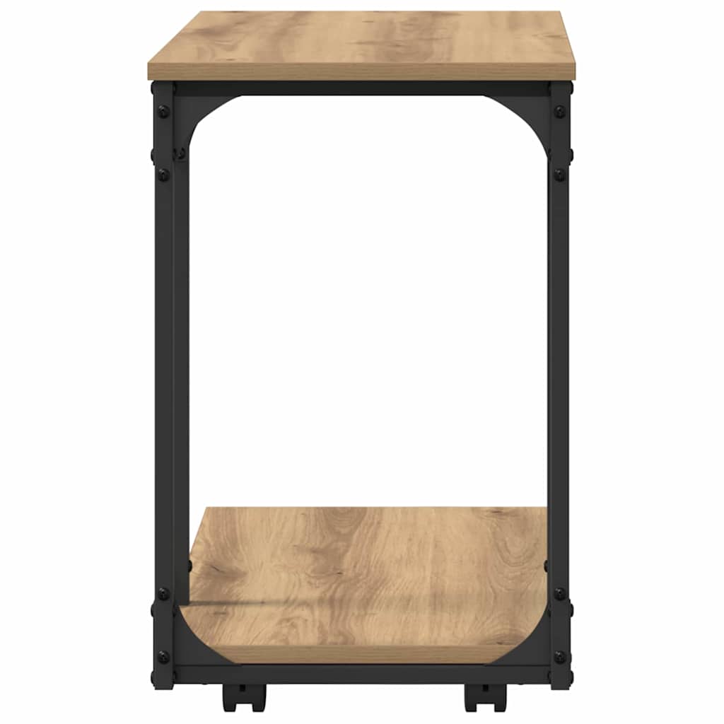 Bocni stol Umjetnički hrast 50 x 35 x 55.5 cm Konstruirano drvo