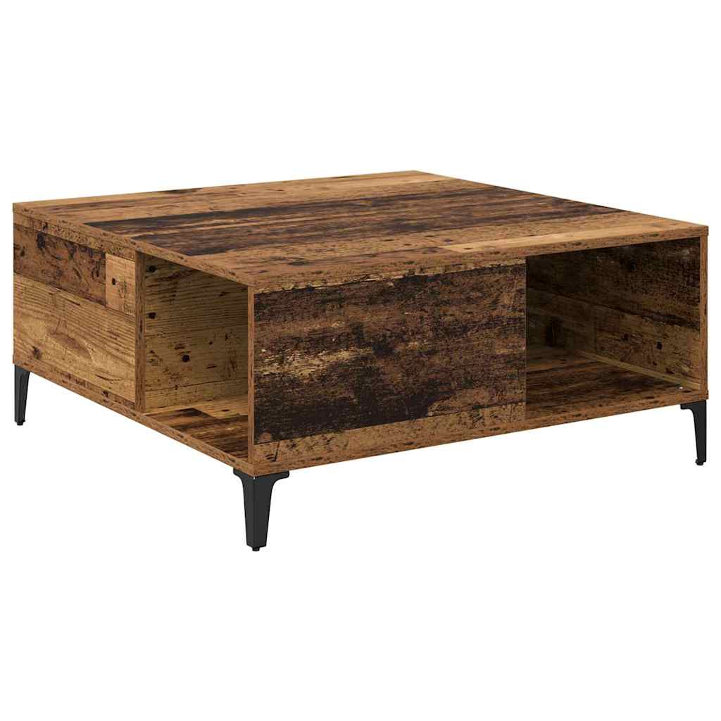 Kava Stol Staro drvo 80 x 80 x 36,5 cm Konstruirano drvo