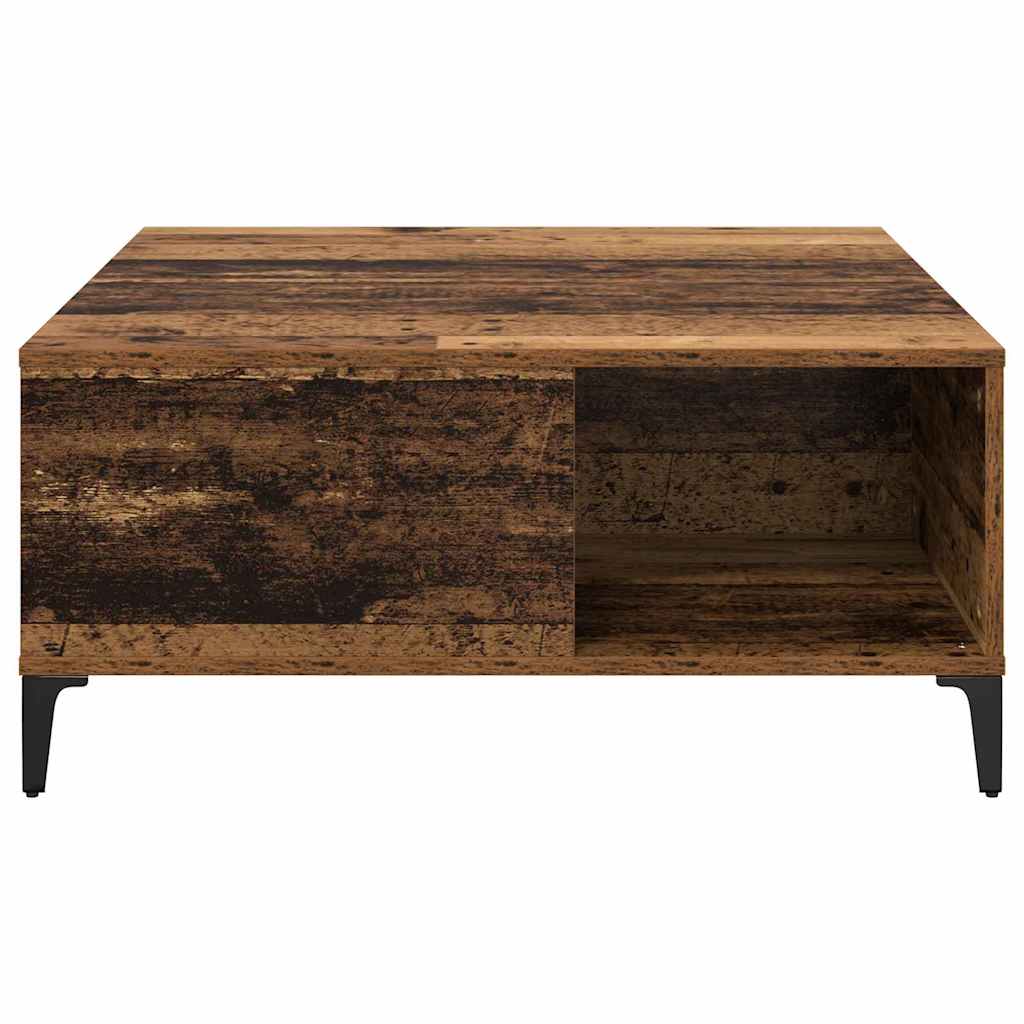 Kava Stol Staro drvo 80 x 80 x 36,5 cm Konstruirano drvo