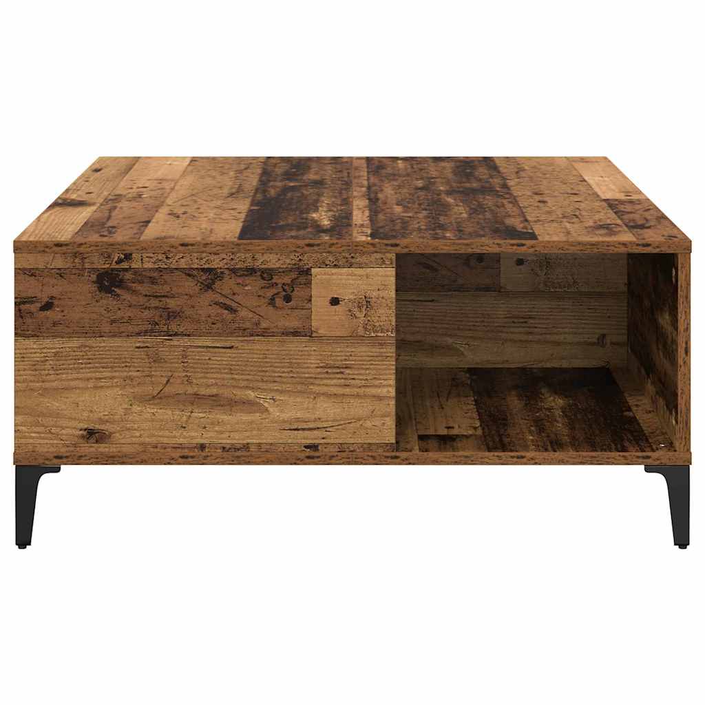 Kava Stol Staro drvo 80 x 80 x 36,5 cm Konstruirano drvo