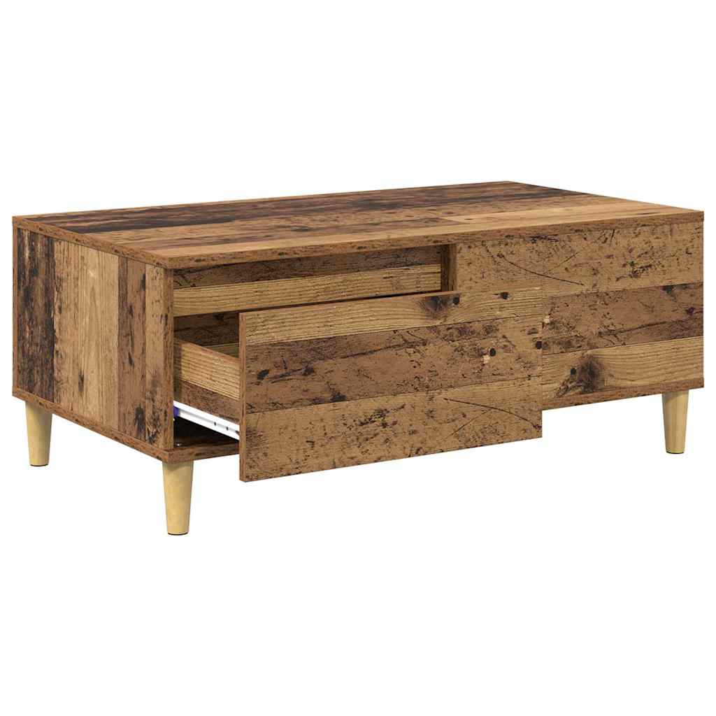 Kava Stol Staro drvo 90 x 50 x 35 cm Konstruirano drvo