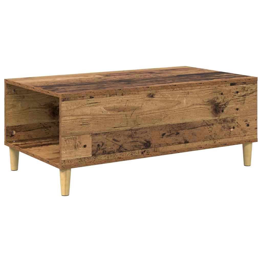 Kava Stol Staro drvo 90 x 50 x 35 cm Konstruirano drvo