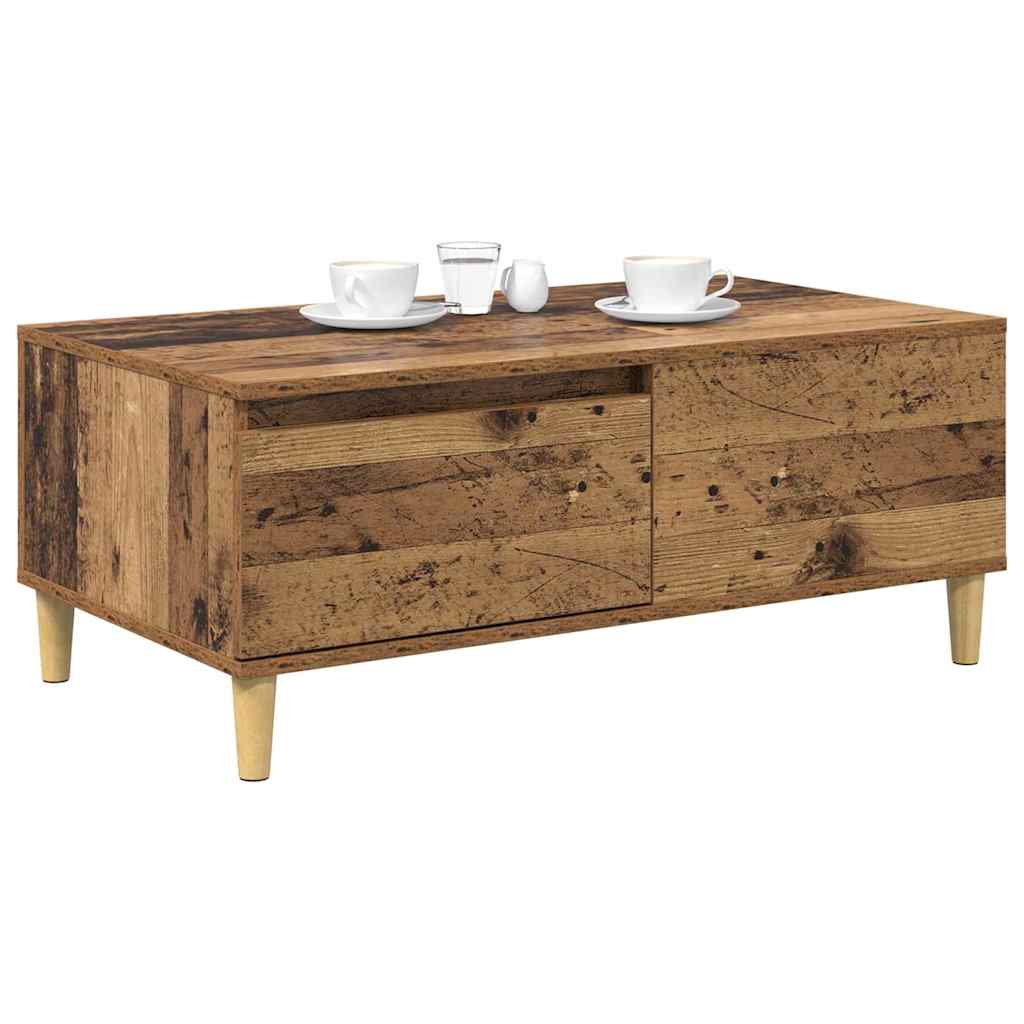 Kava Stol Staro drvo 90 x 50 x 35 cm Konstruirano drvo