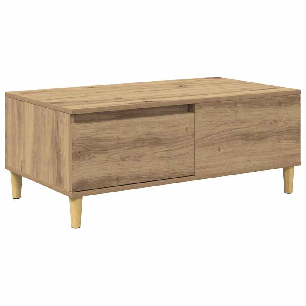 Kava Stol Umjetnički hrast 90 x 50 x 35 cm Konstruirano drvo