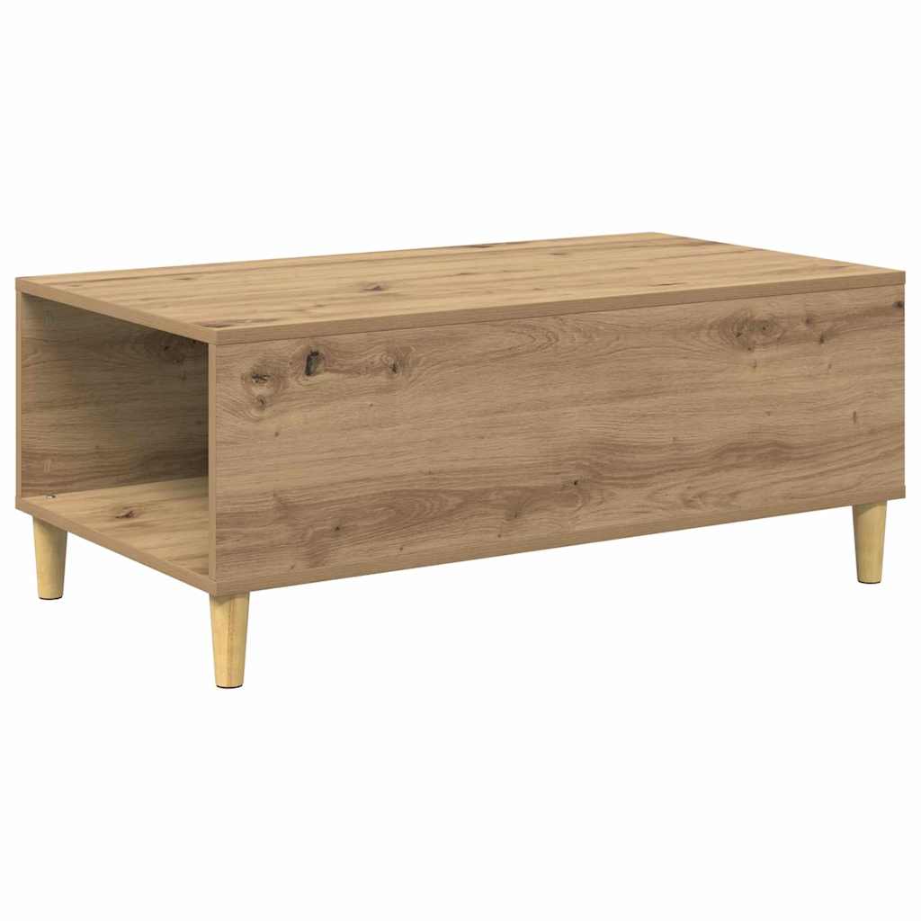 Kava Stol Umjetnički hrast 90 x 50 x 35 cm Konstruirano drvo