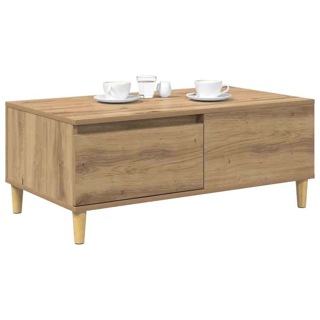 Kava Stol Umjetnički hrast 90 x 50 x 35 cm Konstruirano drvo