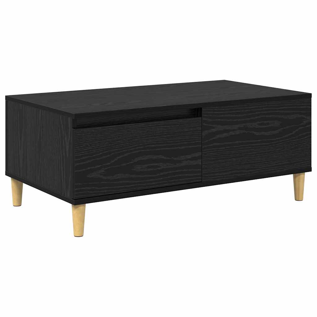 Kava Stol Crni hrast 90 x 50 x 35 cm Konstruirano drvo