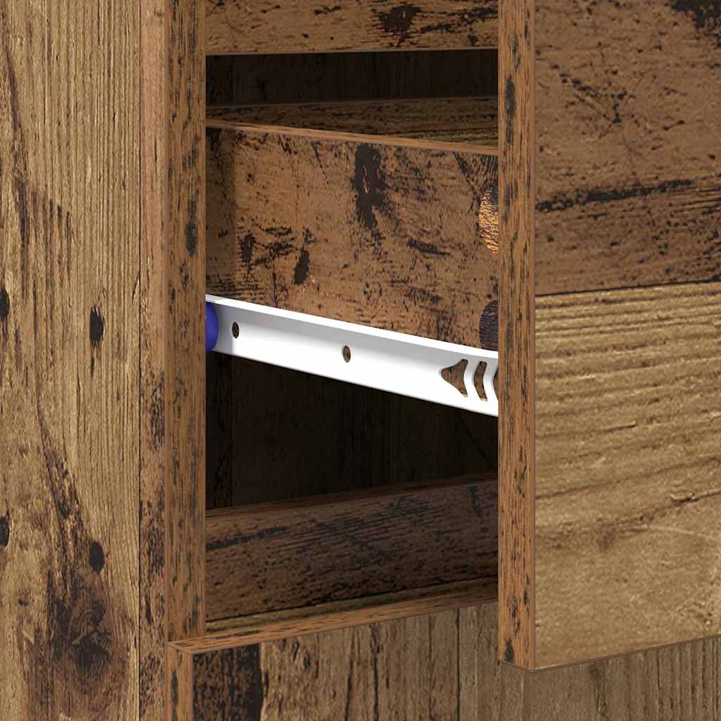 Kreveta s ladicama Staro drvo 60 x 35 x 70 cm Konstruirano drvo