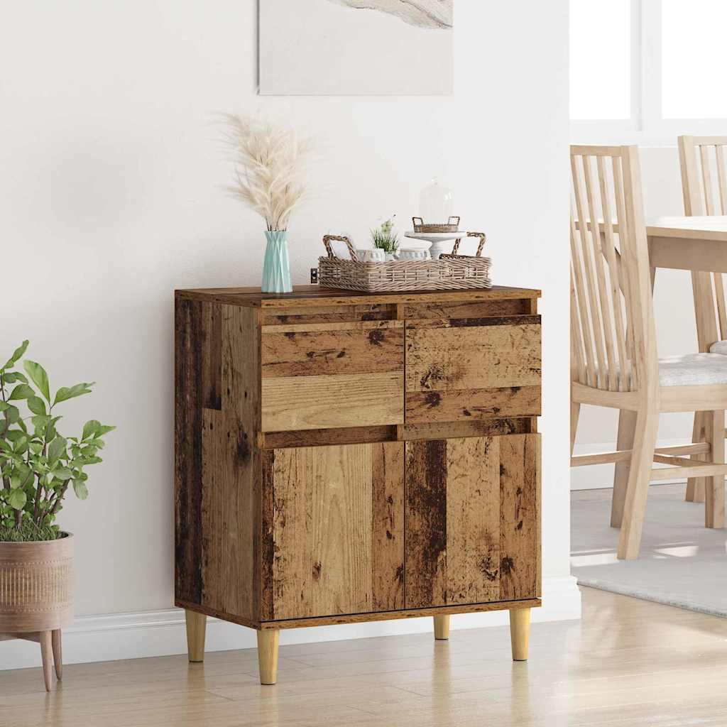 Kreveta s ladicama Staro drvo 60 x 35 x 70 cm Konstruirano drvo