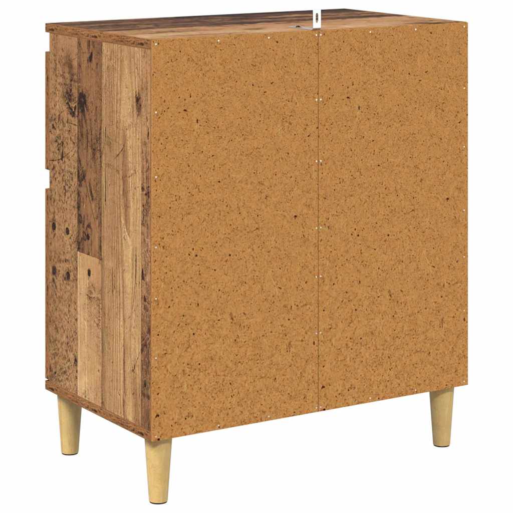 Kreveta s ladicama Staro drvo 60 x 35 x 70 cm Konstruirano drvo