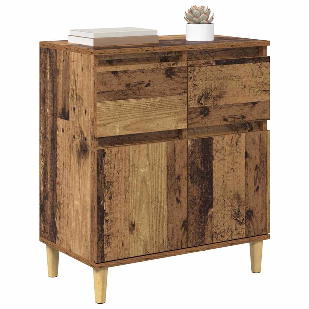 Kreveta s ladicama Staro drvo 60 x 35 x 70 cm Konstruirano drvo