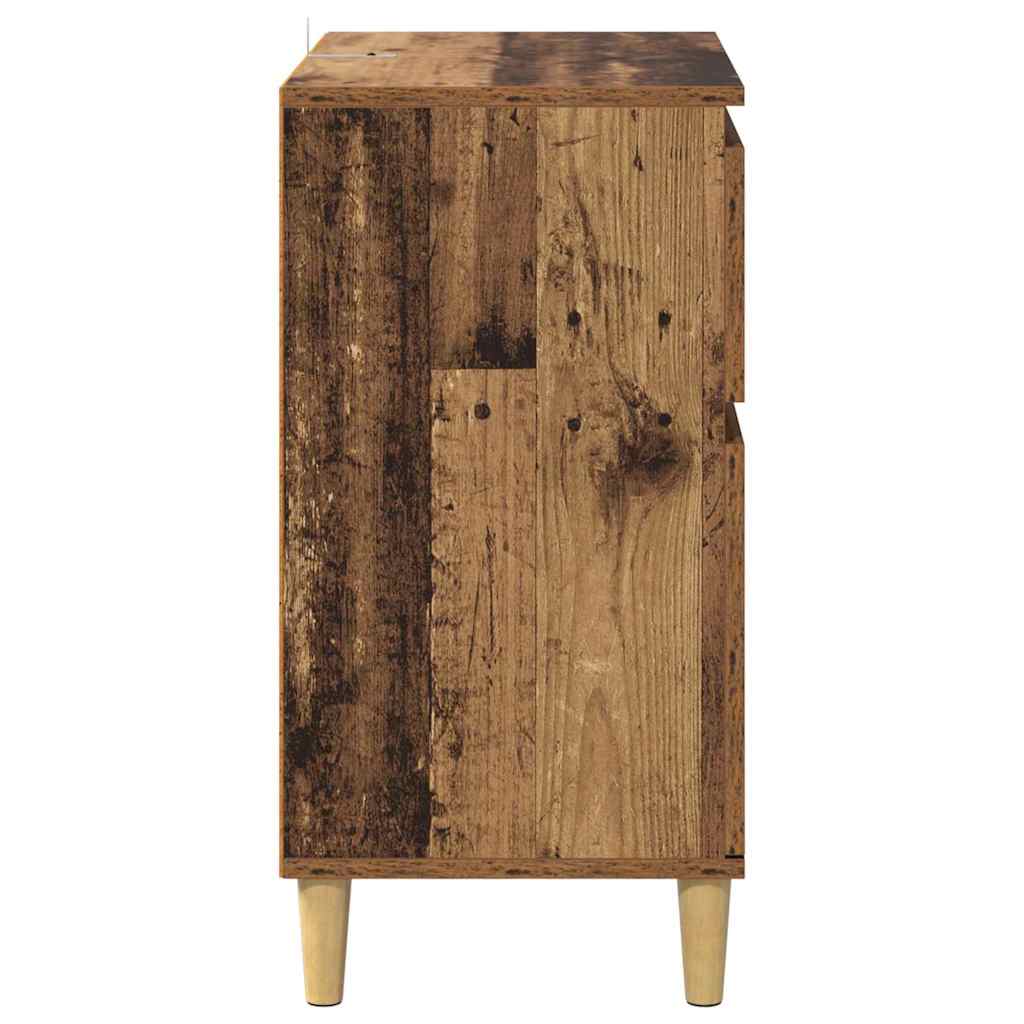 Kreveta s ladicama Staro drvo 60 x 35 x 70 cm Konstruirano drvo