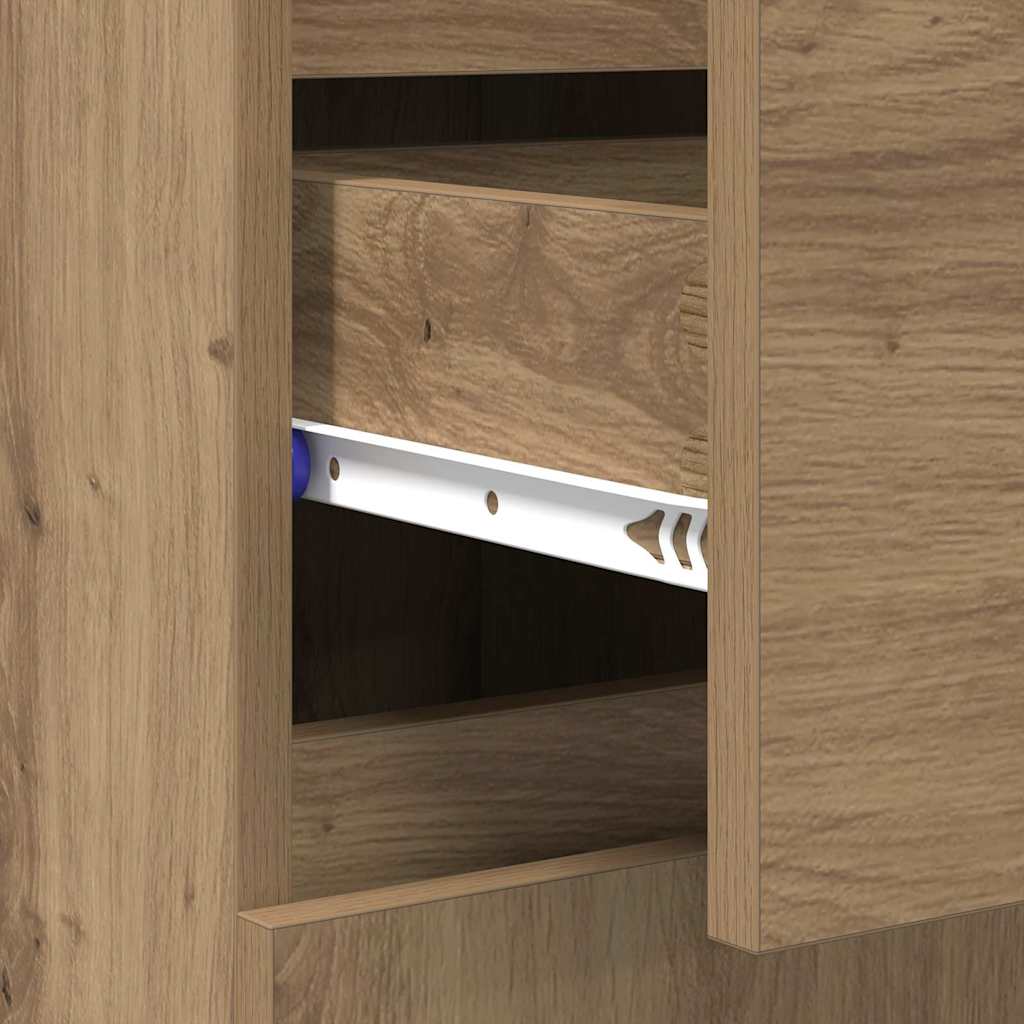 Kreveta Umjetnički hrast 60 x 35 x 70 cm Konstruirano drvo