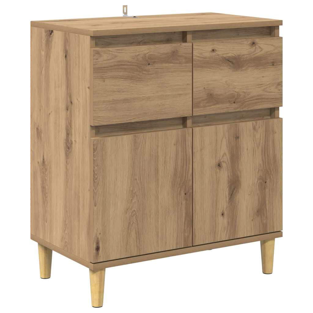 Kreveta Umjetnički hrast 60 x 35 x 70 cm Konstruirano drvo