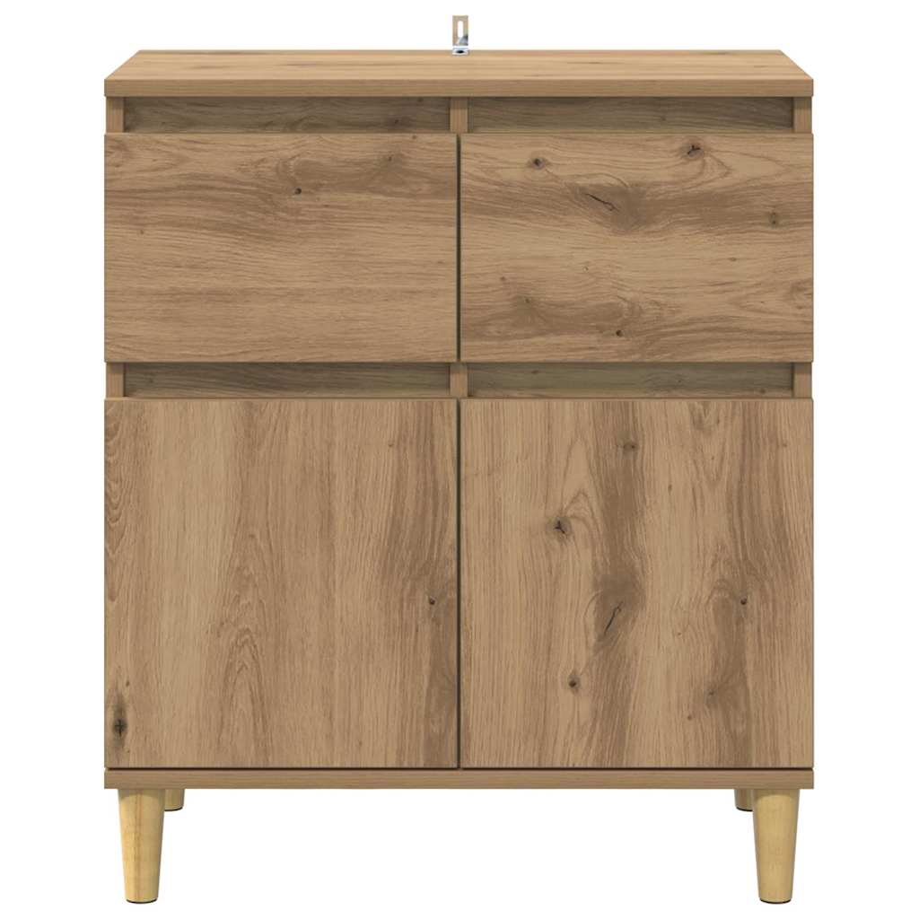Kreveta Umjetnički hrast 60 x 35 x 70 cm Konstruirano drvo