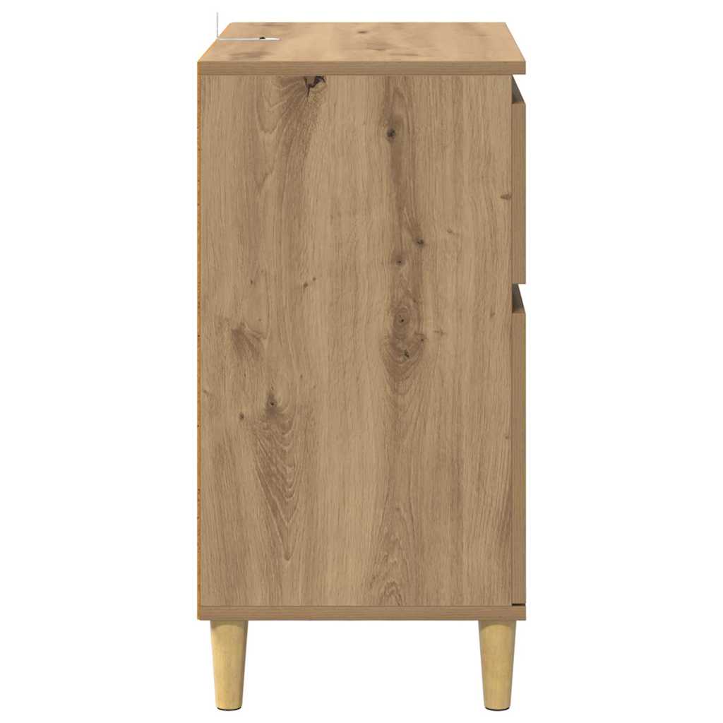 Kreveta Umjetnički hrast 60 x 35 x 70 cm Konstruirano drvo
