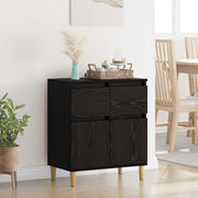 Kreveta Crni hrast 60 x 35 x 70 cm Konstruirano drvo