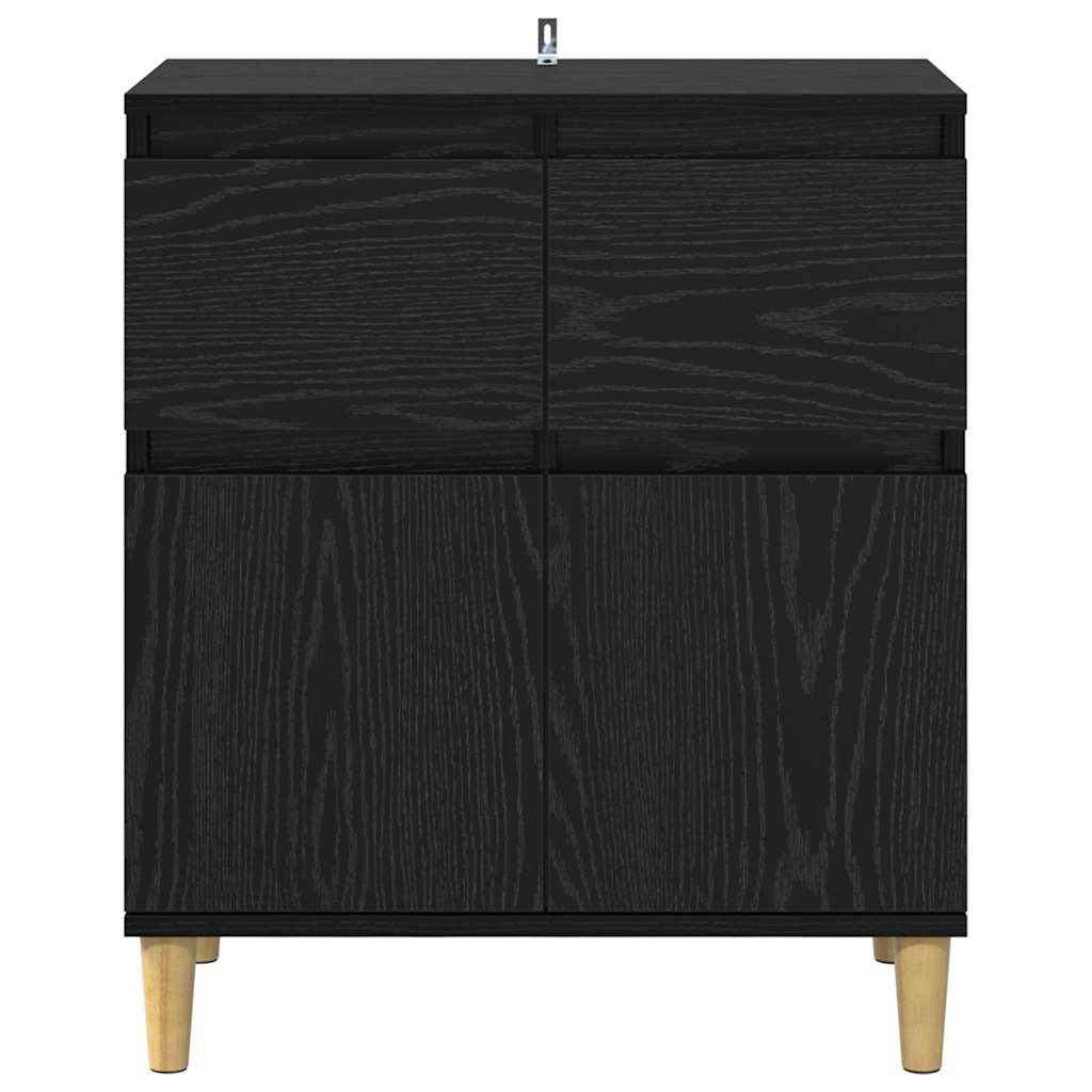 Kreveta Crni hrast 60 x 35 x 70 cm Konstruirano drvo