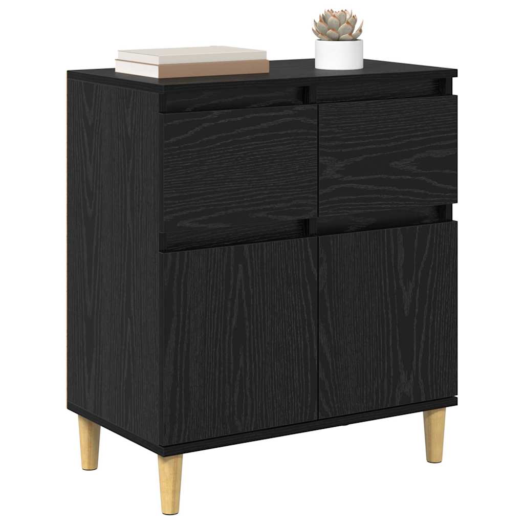 Kreveta Crni hrast 60 x 35 x 70 cm Konstruirano drvo