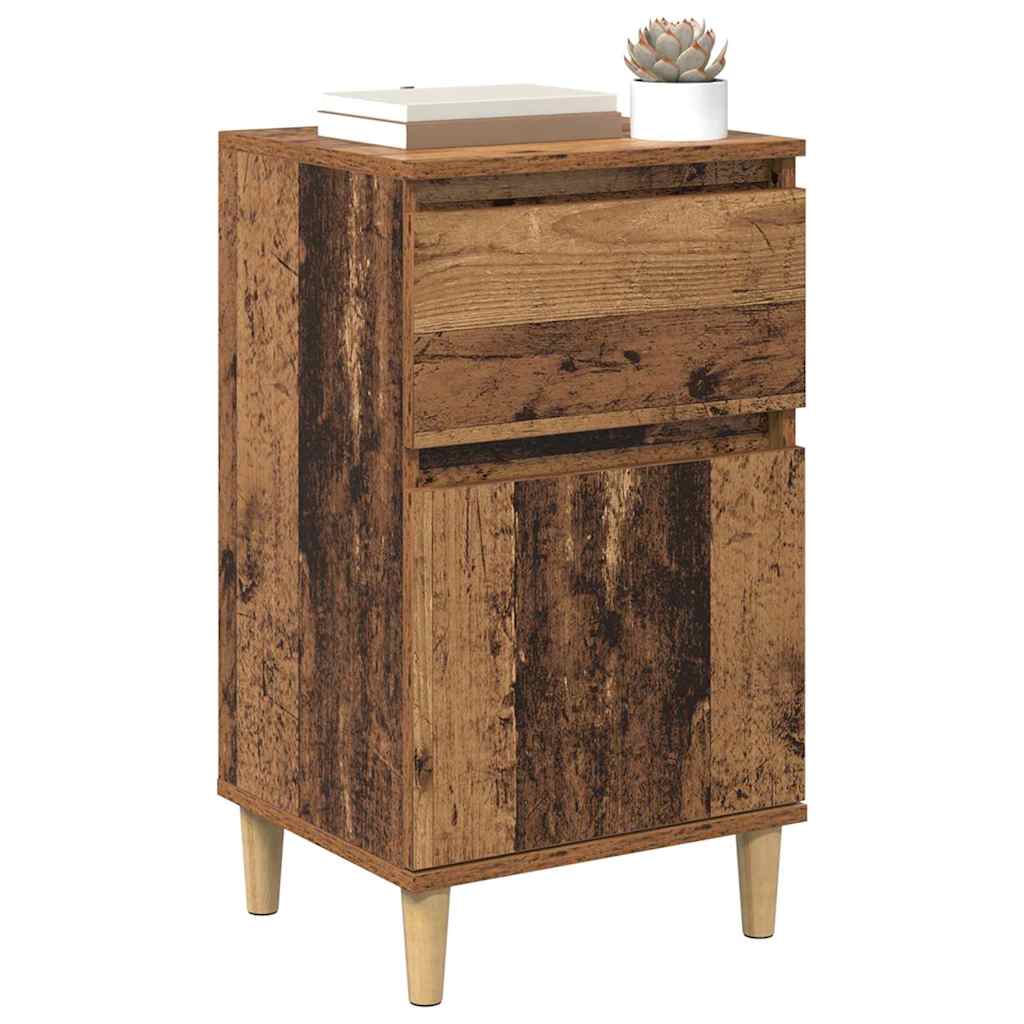 Noćni ormar Staro drvo 40 x 35 x 70 cm Konstruirano drvo