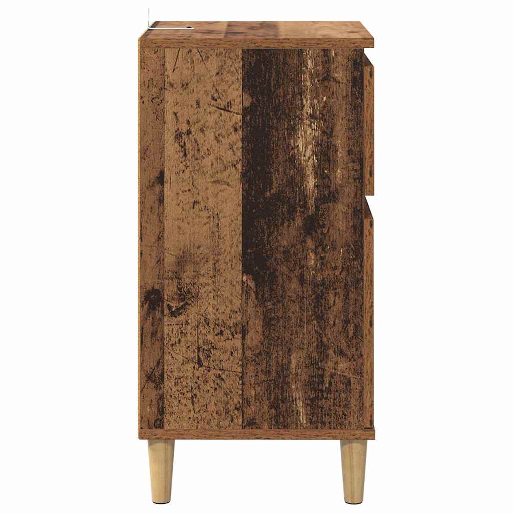 Noćni ormar Staro drvo 40 x 35 x 70 cm Konstruirano drvo