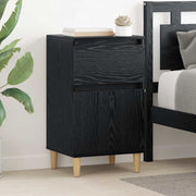 Noćni ormar 2 pcs Crni hrast 40 x 35 x 70 cm Konstruirano drvo
