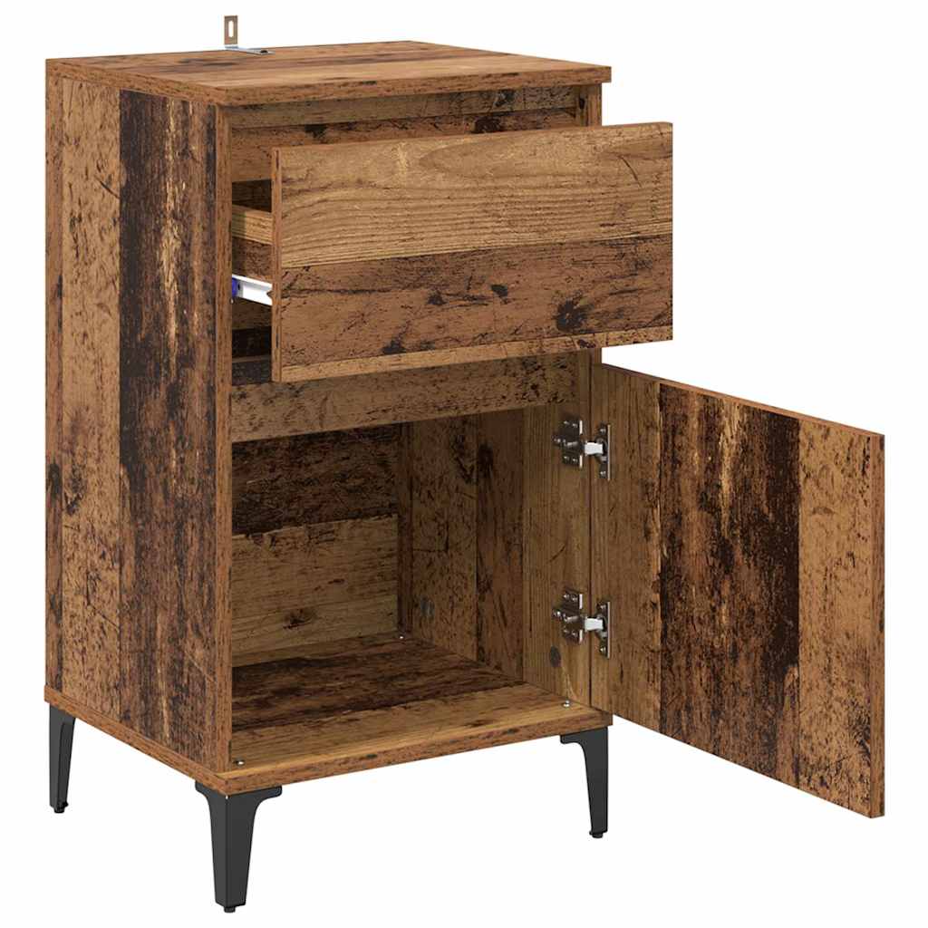 Noćni ormar Staro drvo 40 x 35 x 70 cm Konstruirano drvo