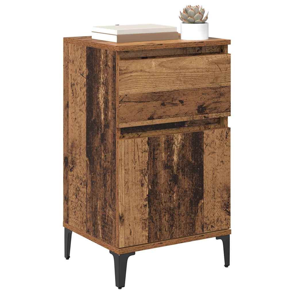 Noćni ormar Staro drvo 40 x 35 x 70 cm Konstruirano drvo