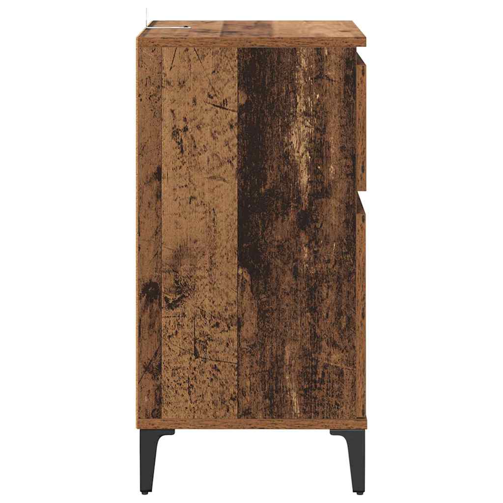 Noćni ormar Staro drvo 40 x 35 x 70 cm Konstruirano drvo