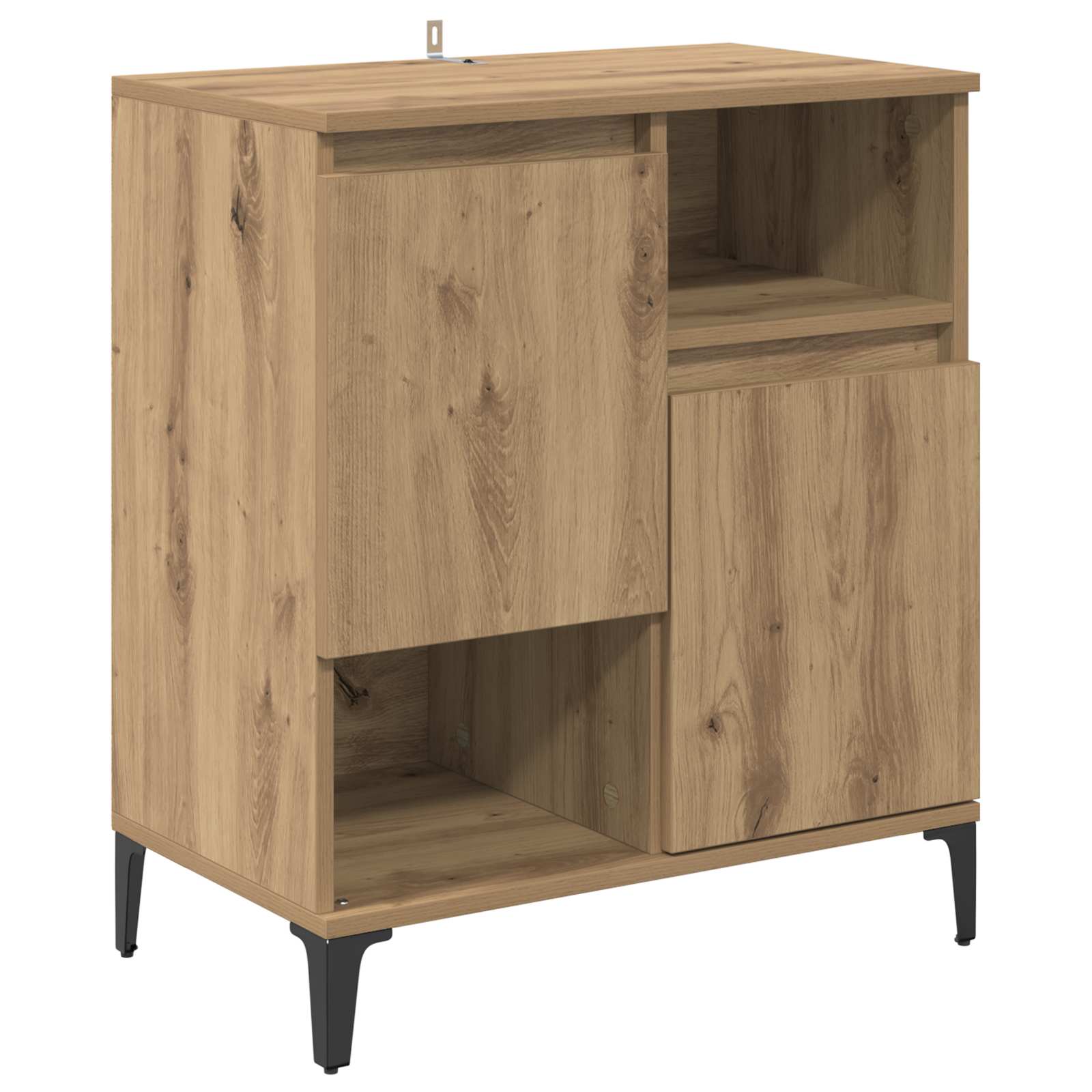 Kreveta Umjetnički hrast 60 x 35 x 70 cm Konstruirano drvo