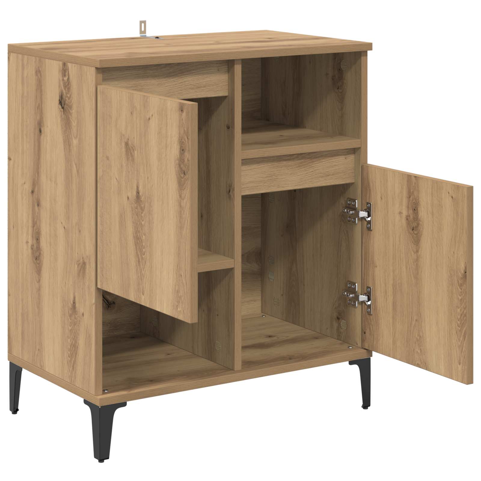 Kreveta Umjetnički hrast 60 x 35 x 70 cm Konstruirano drvo
