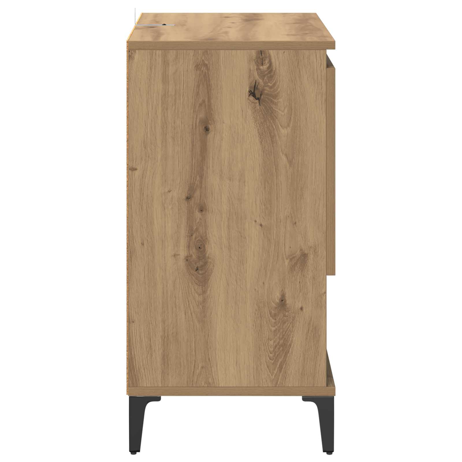 Kreveta Umjetnički hrast 60 x 35 x 70 cm Konstruirano drvo