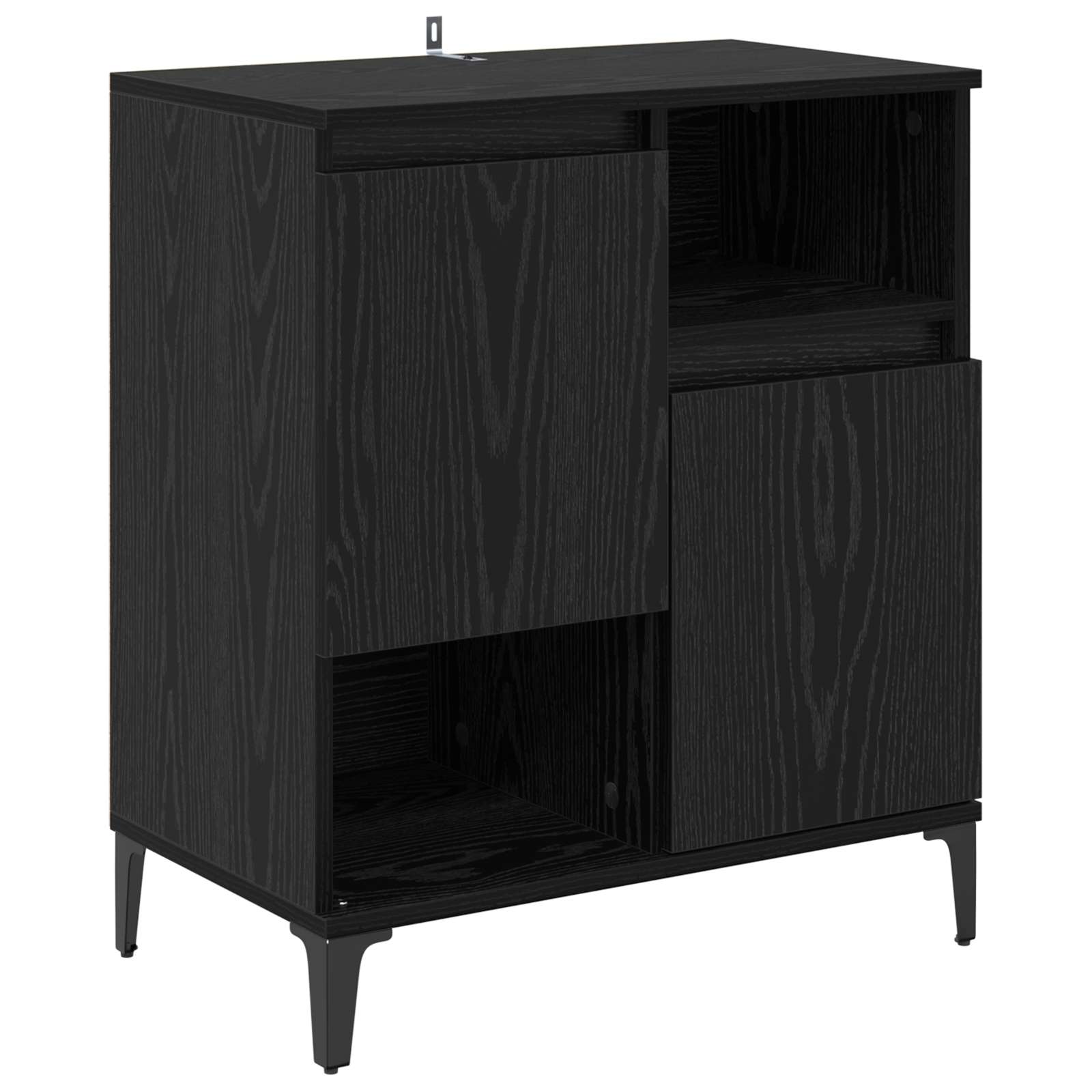 Kreveta Crni hrast 60 x 35 x 70 cm Konstruirano drvo