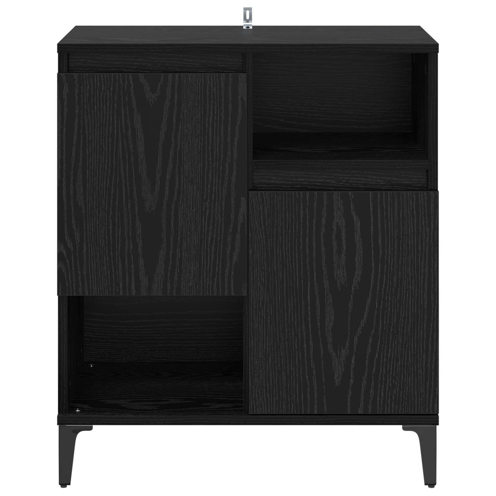 Kreveta Crni hrast 60 x 35 x 70 cm Konstruirano drvo