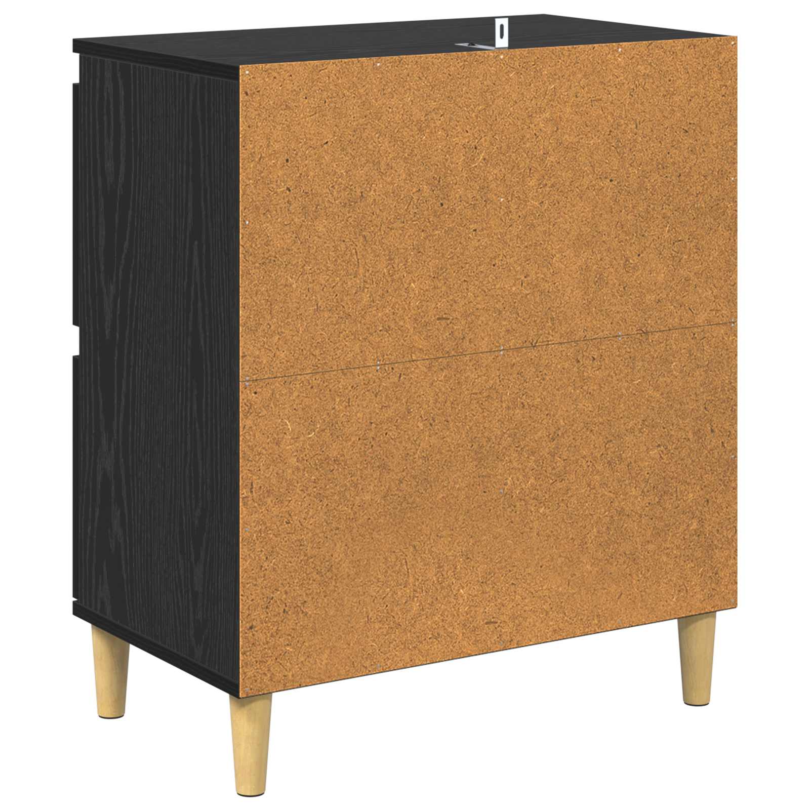 Kreveta Crni hrast 60 x 35 x 70 cm Konstruirano drvo