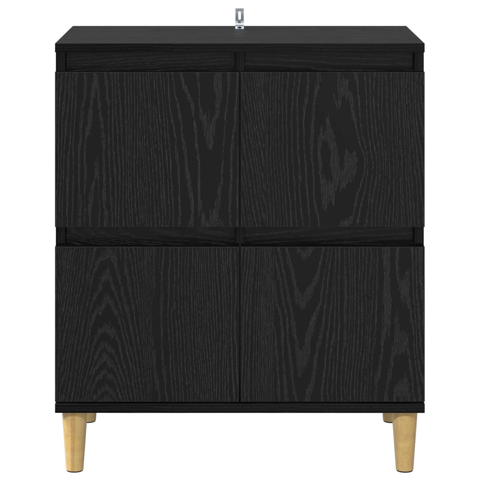 Kreveta Crni hrast 60 x 35 x 70 cm Konstruirano drvo