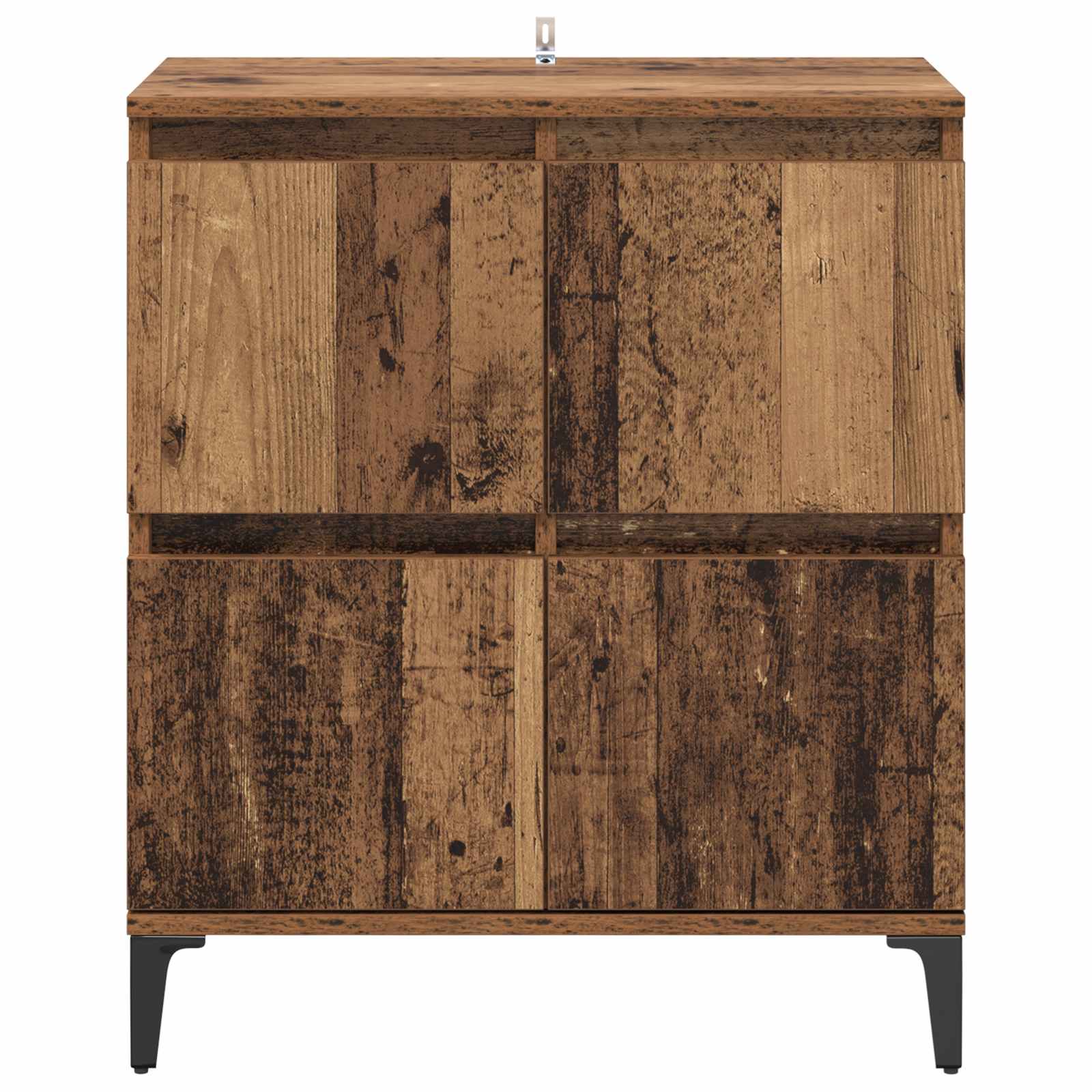 Kreveta Staro drvo 60 x 35 x 70 cm Obrađeno drvo i čelik