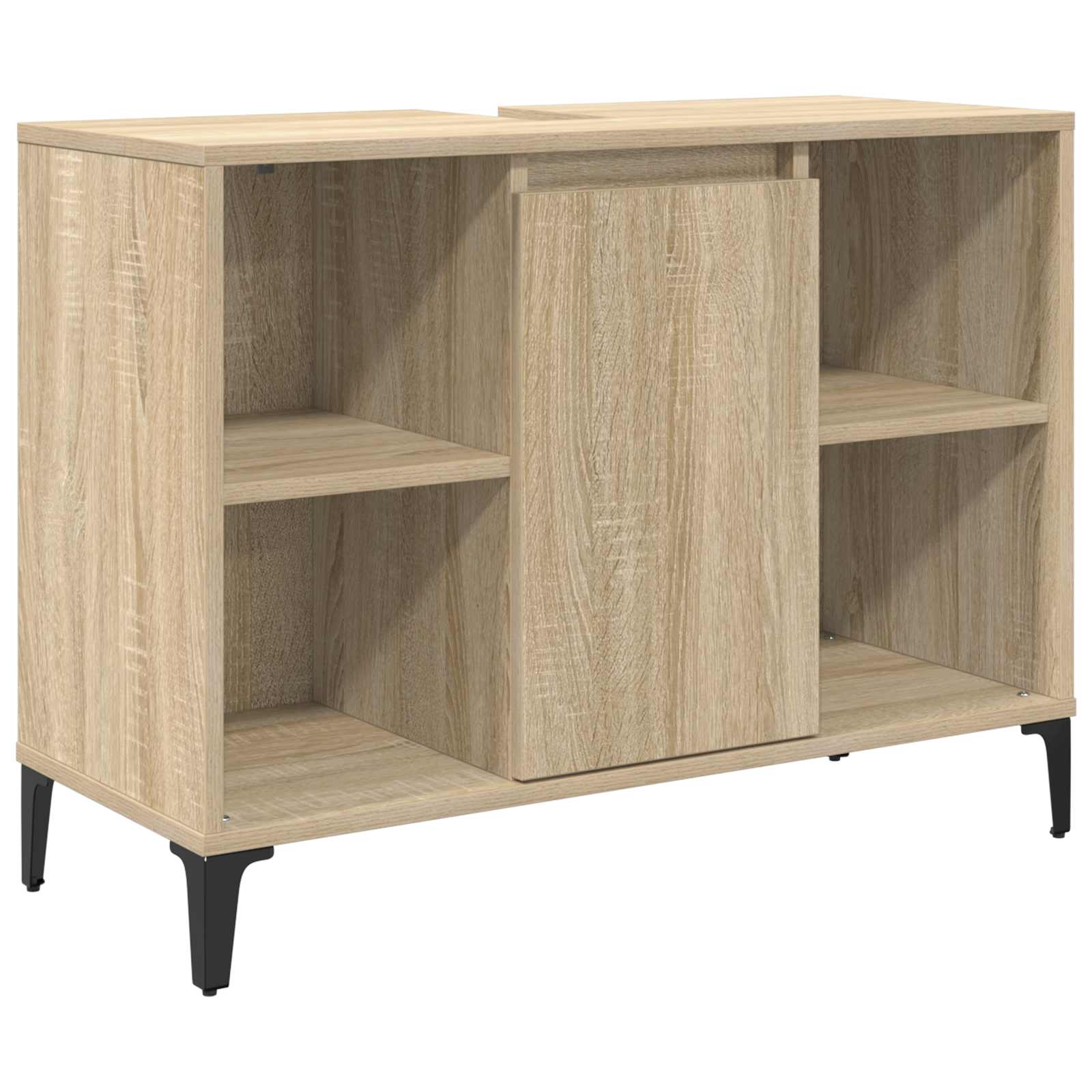 Ormarić za umivaonik s policom Sonoma hrast 80 x 33 x 60 cm