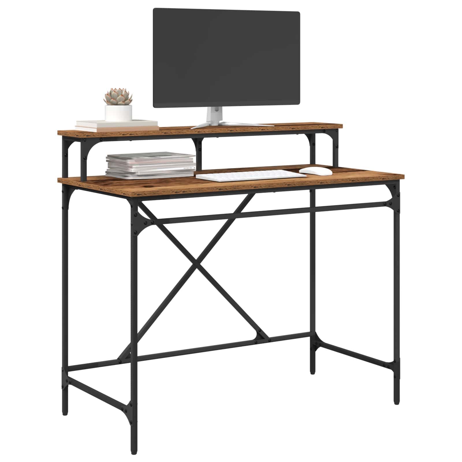Stol Staro drvo 100 x 50 x 90 cm Konstruirano drvo