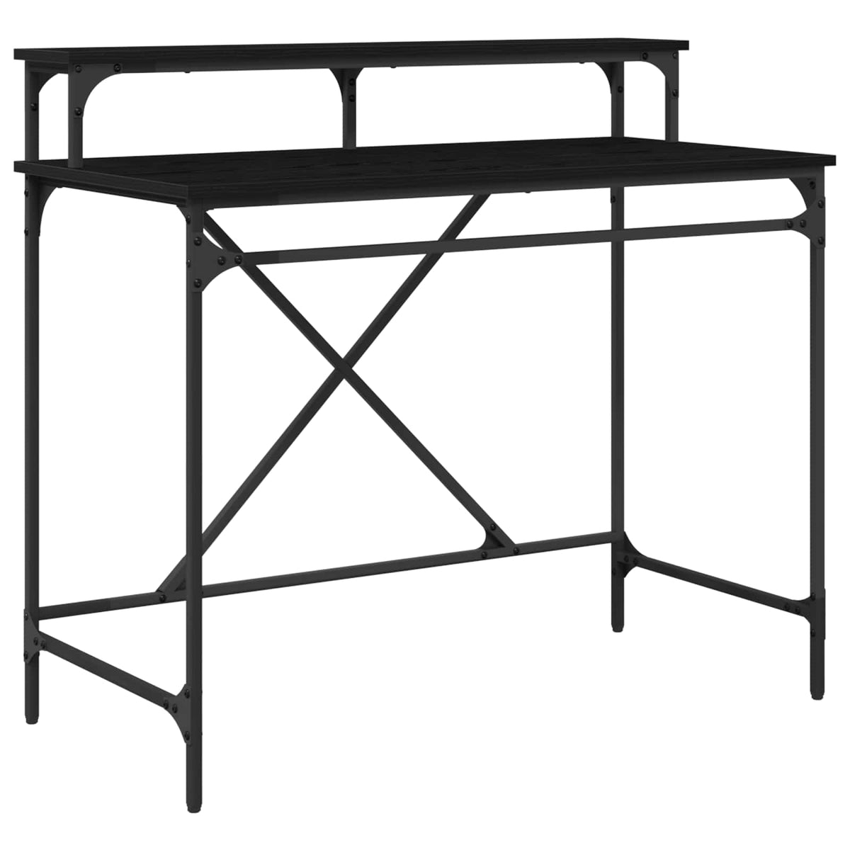 Stol Crni hrast 100 x 50 x 90 cm Konstruirano drvo