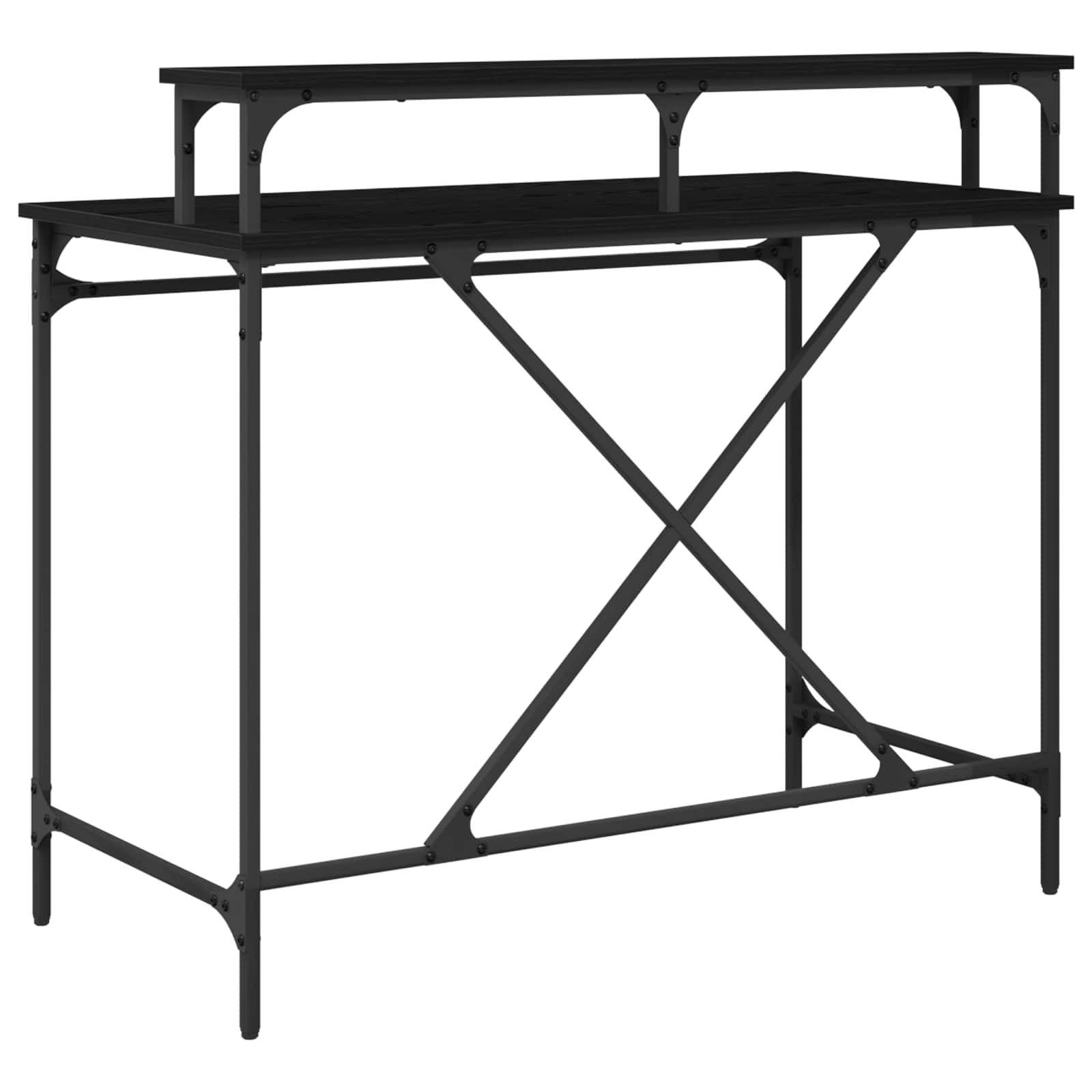 Stol Crni hrast 100 x 50 x 90 cm Konstruirano drvo