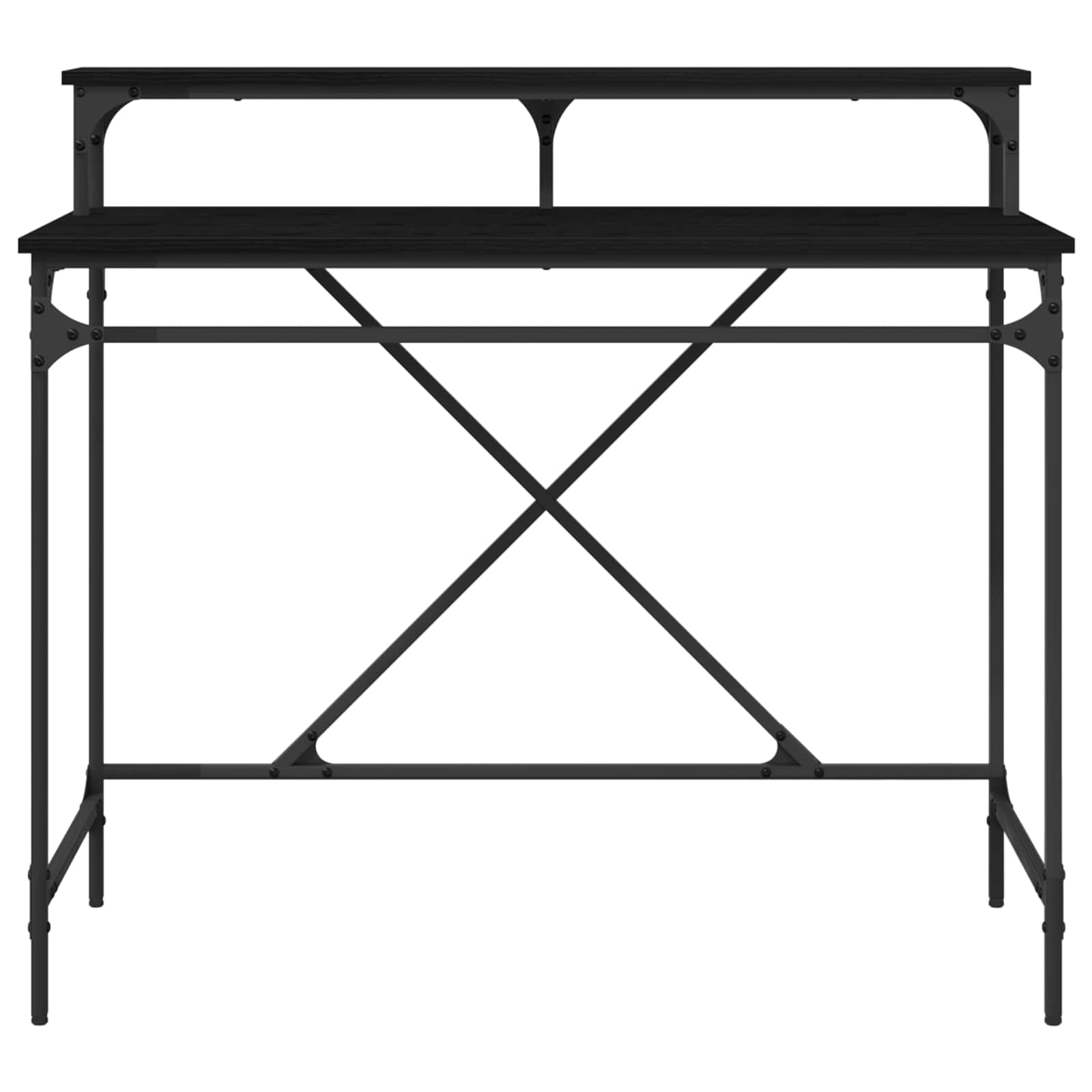 Stol Crni hrast 100 x 50 x 90 cm Konstruirano drvo