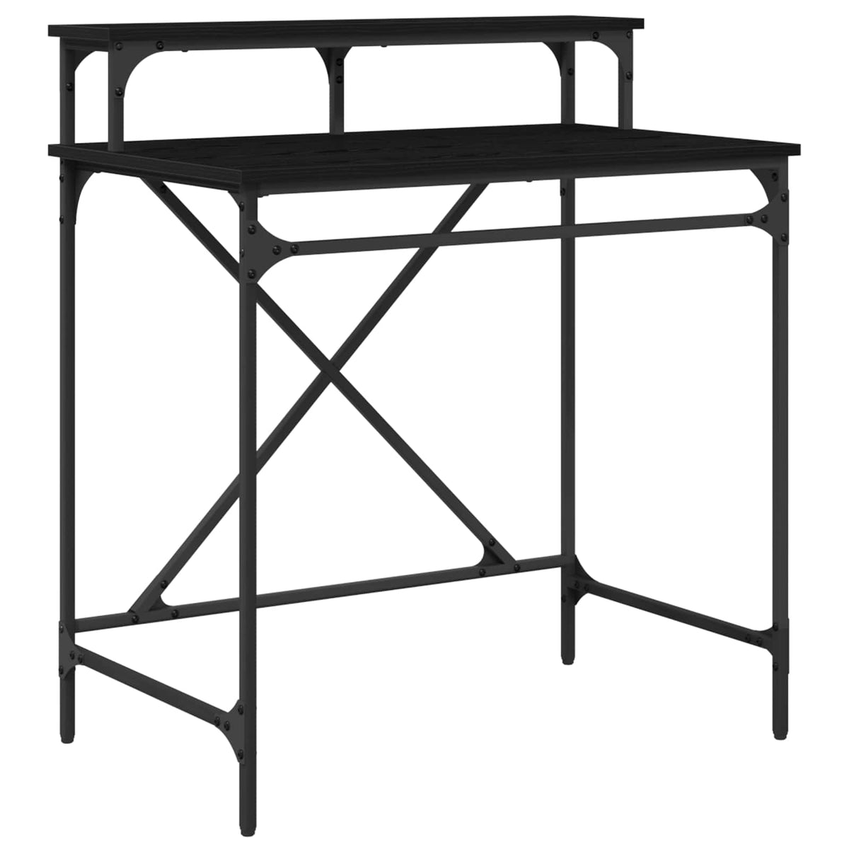 Stol Crni hrast 80 x 50 x 90 cm Konstruirano drvo