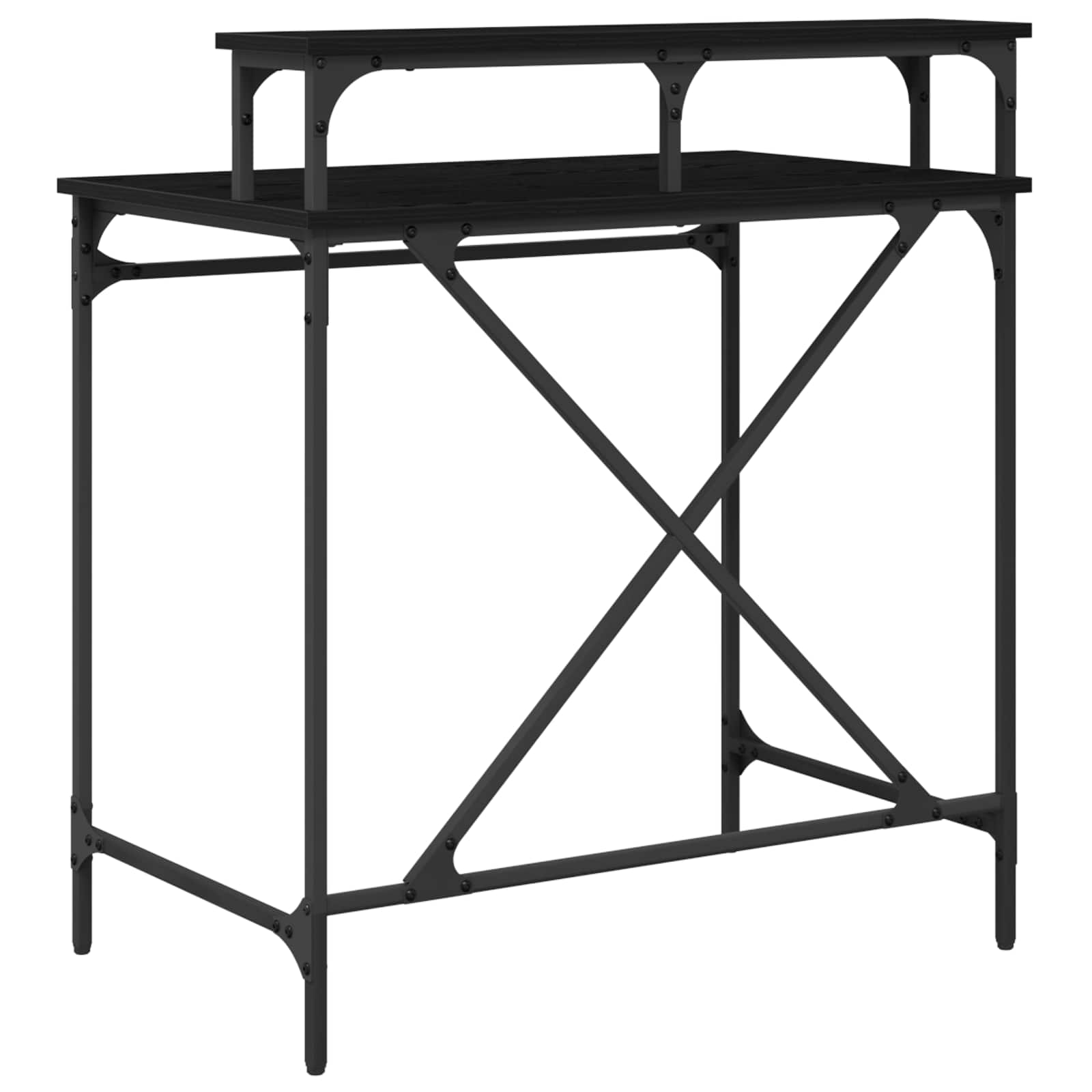 Stol Crni hrast 80 x 50 x 90 cm Konstruirano drvo