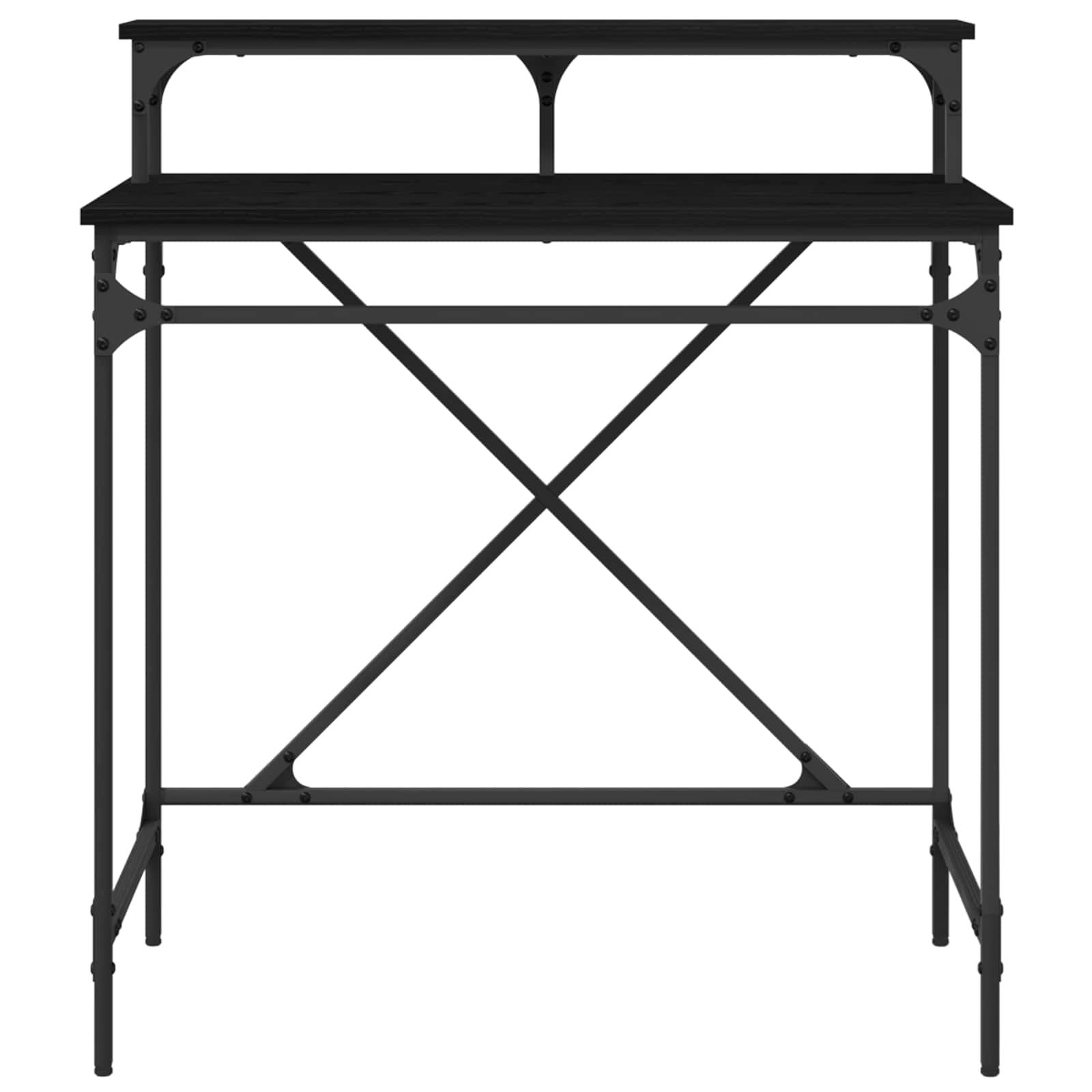 Stol Crni hrast 80 x 50 x 90 cm Konstruirano drvo