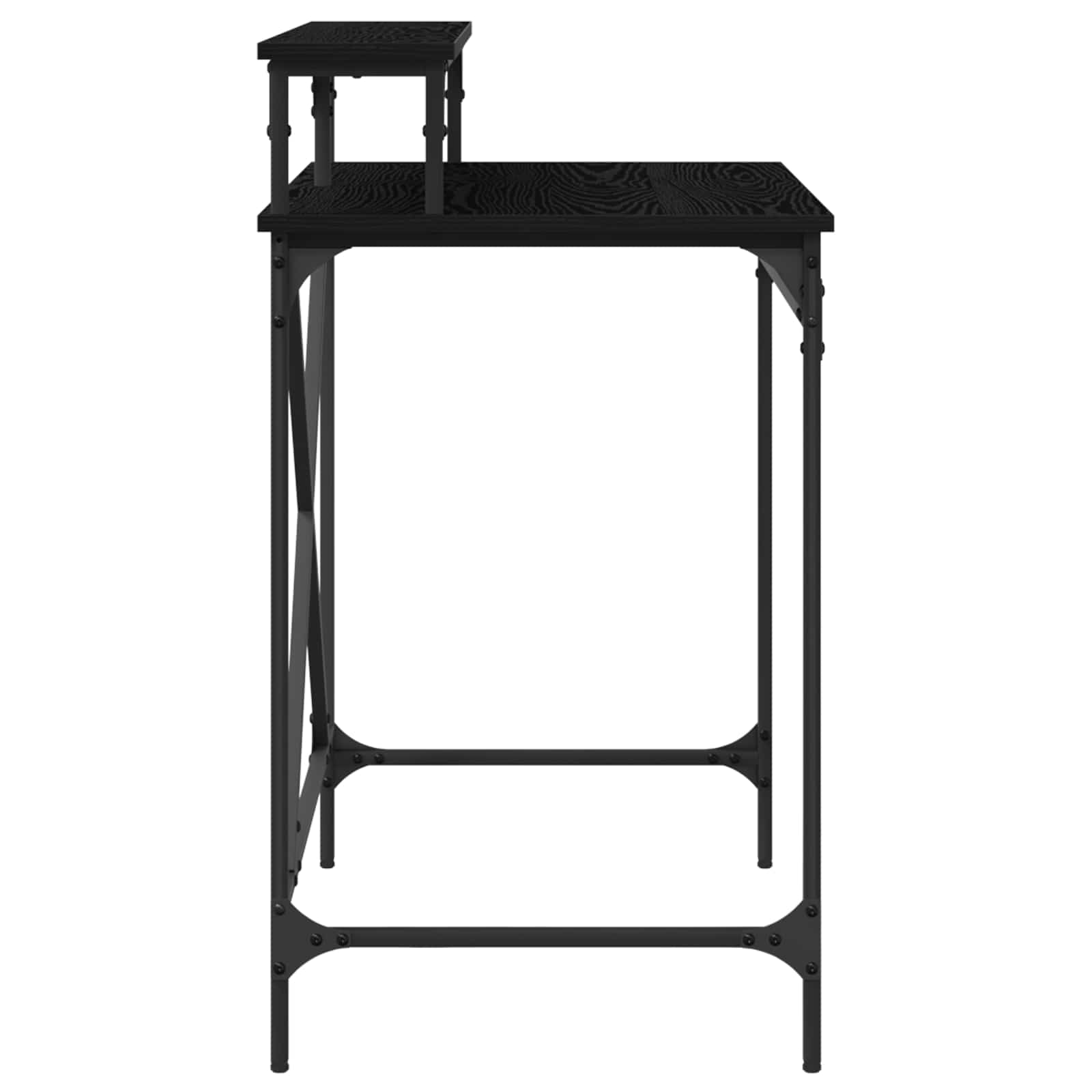 Stol Crni hrast 80 x 50 x 90 cm Konstruirano drvo