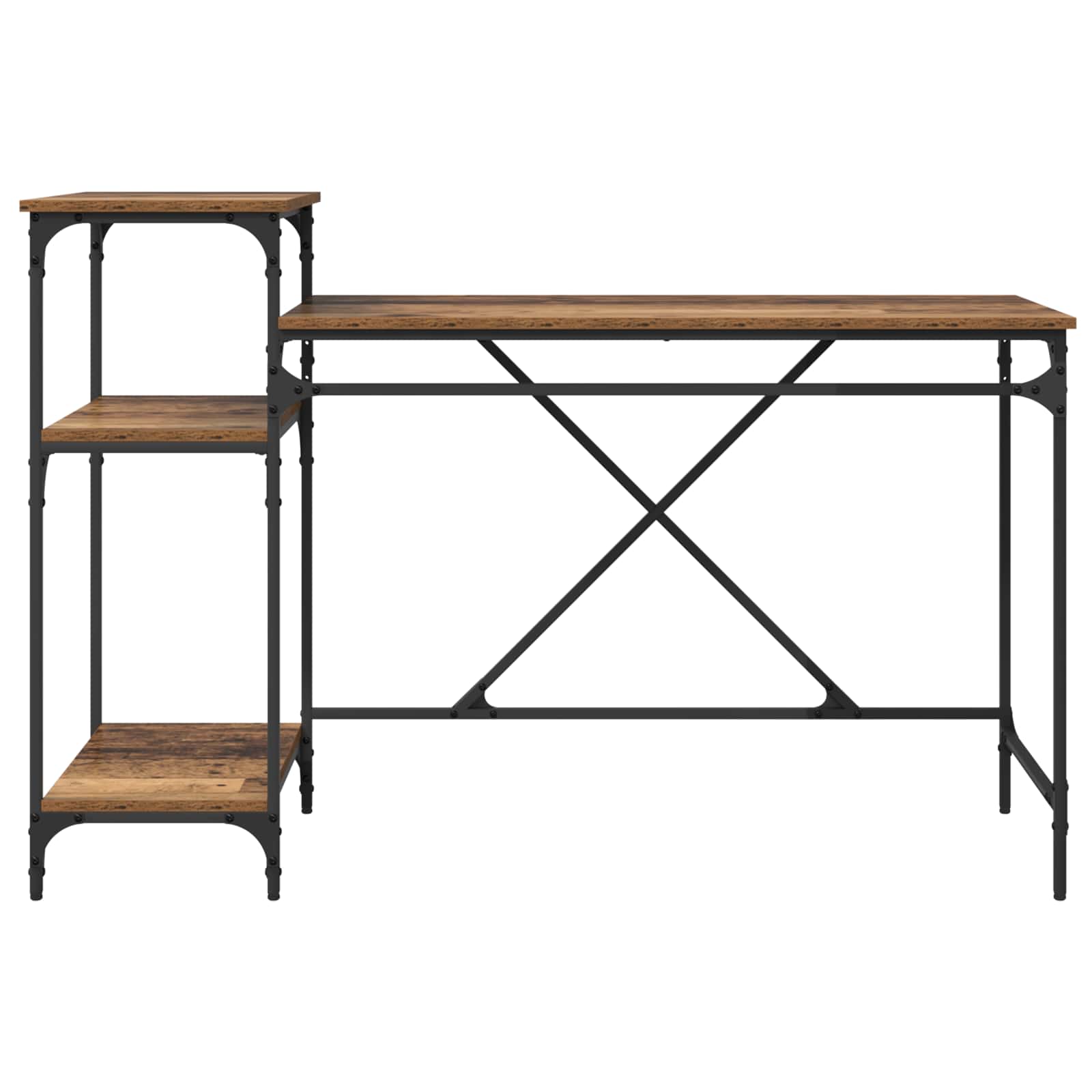 Stol Staro drvo 135 x 50 x 90 cm Konstruirano drvo
