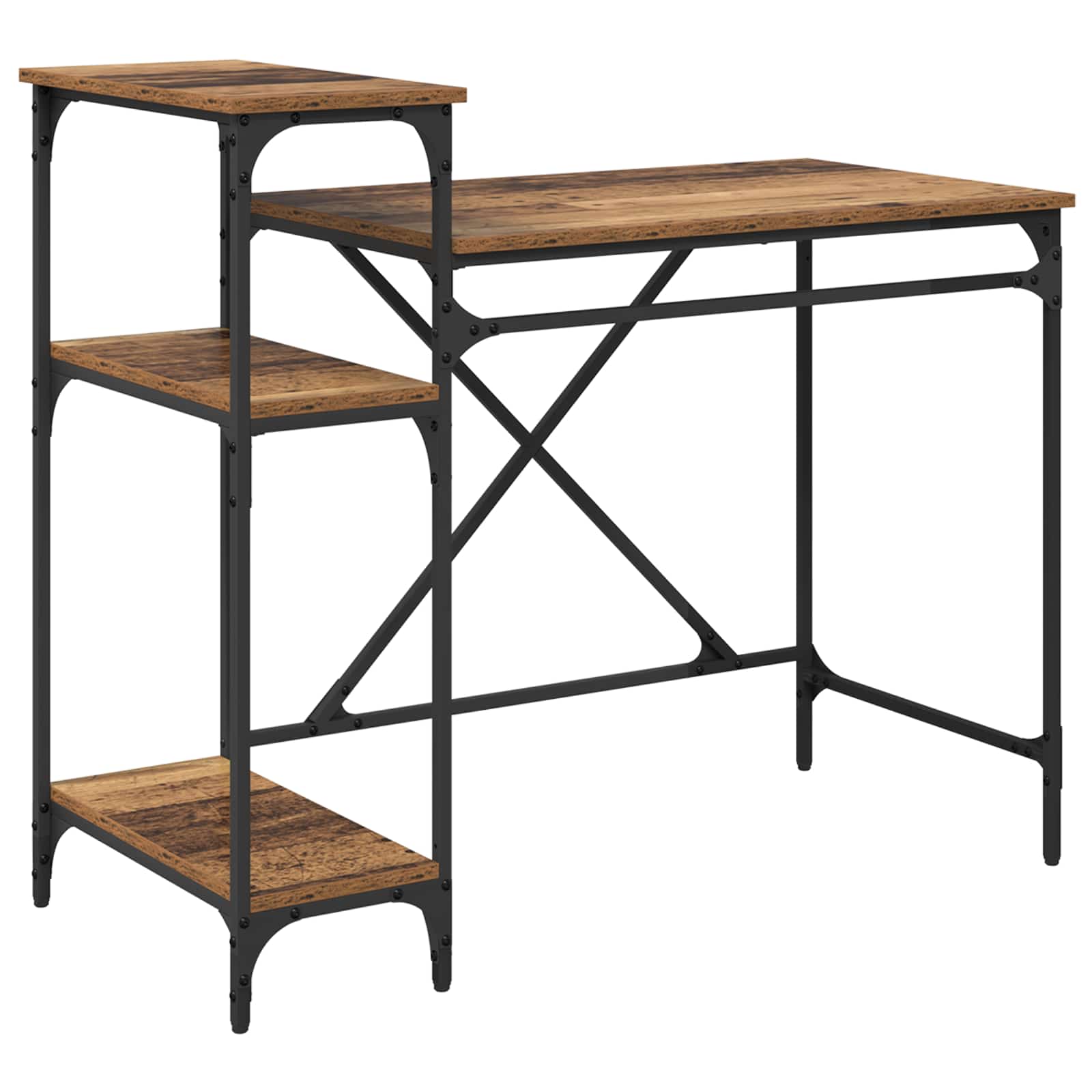 Stol Staro drvo 105 x 50 x 90 cm Konstruirano drvo