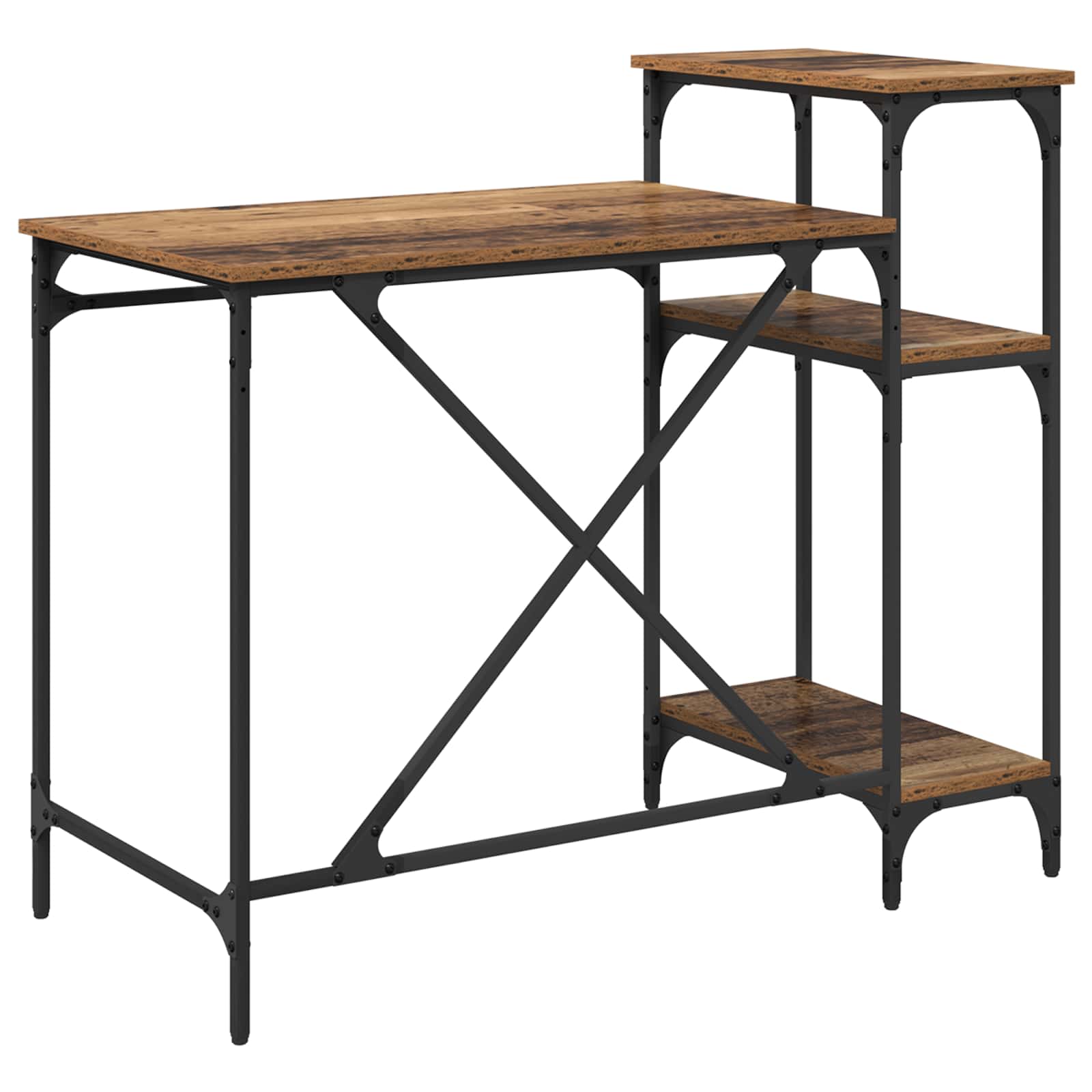 Stol Staro drvo 105 x 50 x 90 cm Konstruirano drvo
